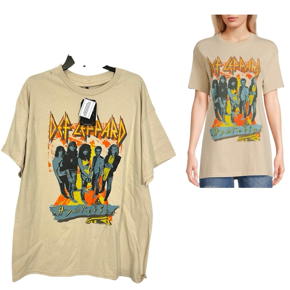 Junk Food Clothing Beige Graphic Tee